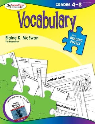 The Reading Puzzle: Vocabulary, Grades 4-8 by McEwan-Adkins, Elaine K.