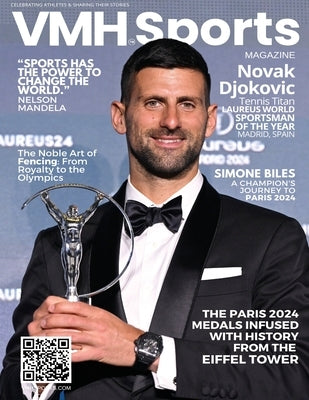 VMH Sports - Novak Djokovic World Champion, Olympian, and the Paris 2024 Medals Infused with the Eiffel Tower by Jones, Vikki