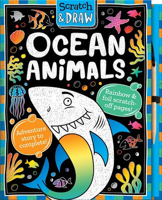 Scratch and Draw Ocean Animals by Linn, Susie