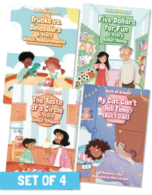 Math All Around (Set of 4) by Allen, Rebecca J.