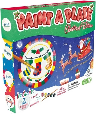 Paint a Plate Christmas Edition: Craft Box Set for Kids by Igloobooks