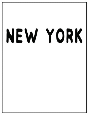 New York: Black and white Decorative Book - Perfect for Coffee Tables, End Tables, Bookshelves, Interior Design & Home Staging A by Interior Styling, Contemporary