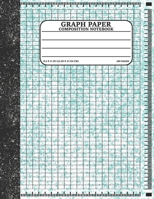 Graph Paper Composition Notebook: Math and Science Lover Graph Paper Cover Watercolor (Quad Ruled 4 squares per inch, 100 pages) Birthday Gifts For Ma by Publication, Bottota