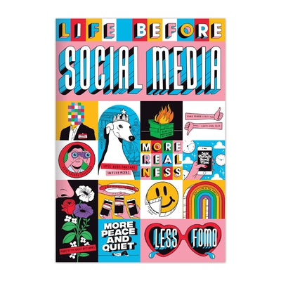 Life Before Social Media A5 Notebook by Galison