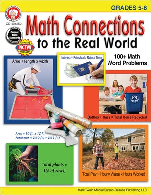 Math Connections to the Real World, Grades 5 - 8 by Armstrong, Linda