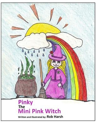 Pinky The Mini Pink Witch by Harsh, Rob