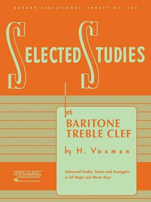 Selected Studies: For Baritone T.C. by Voxman, H.