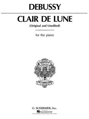 Clair de Lune: Piano Solo by Debussy, Claude