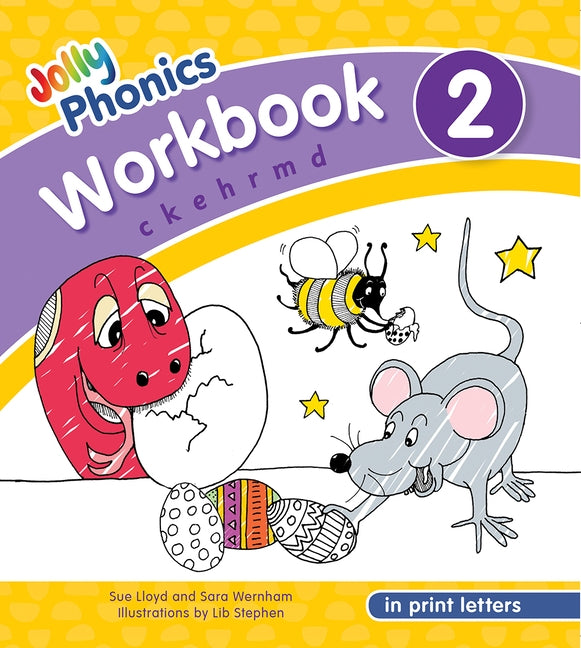 Jolly Phonics Workbook 2: In Print Letters (American English Edition) by Lloyd, Sue