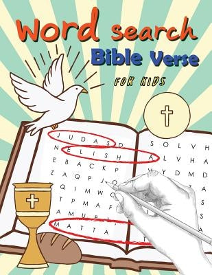 Word Search Bible Verse for Kids: Word Search for Bible Study for Kids Ages 6-8 by Letter Tracing Workbook Creator