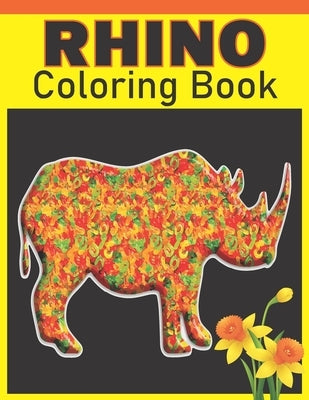 Rhino Coloring Book: Rhino Coloring Books Gifts for Girls, Boys by Books, Rare Bird