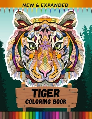 Tiger Coloring Book (New & Expanded): Stress Relief and Relaxing Coloring Books by Point, Print