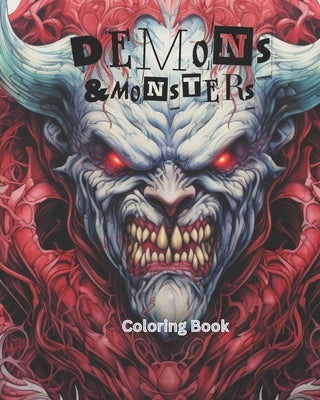 Demons and Monsters: Coloring book by Huiss, P.