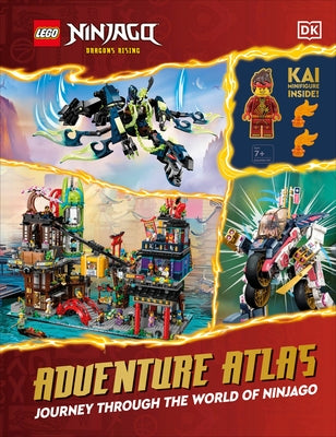 Lego Ninjago Dragons Rising Adventure Atlas: Journey Through the World of Ninjago by DK