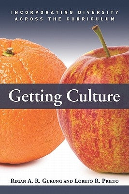 Getting Culture: Incorporating Diversity Across the Curriculum by Gurung, Regan A. R.