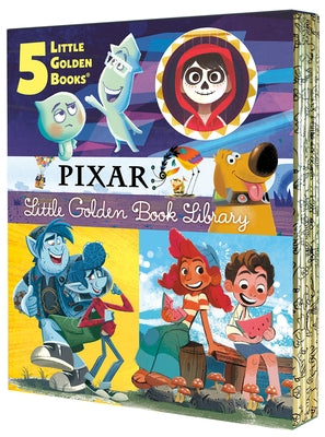 Pixar Little Golden Book Library (Disney/Pixar): Coco, Up, Onward, Soul, Luca by Various