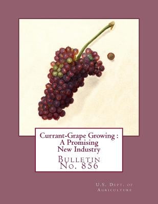 Currant-Grape Growing: A Promising New Industry: Bulletin No. 856 by Husmann, George C.