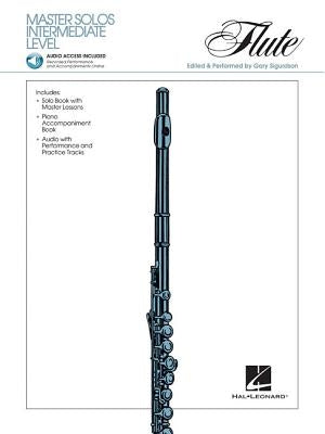 Master Solos Intermediate Level - Flute Book/Online Audio [With CD Audio] by Hal Leonard Corp