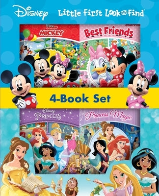 Disney: Little First Look and Find 4-Book Set by Pi Kids