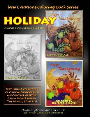 New Creations Coloring Book Series: Holiday by Davis, Teresa