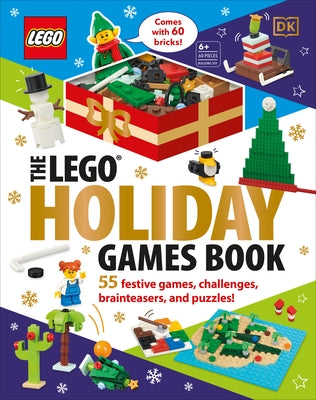 The Lego Holiday Games Book: 55 Festive Brainteasers, Games, Challenges, and Puzzles by DK