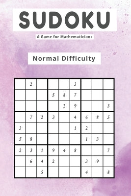 Sudoku A Game for Mathematicians Normal Difficulty by Johnson