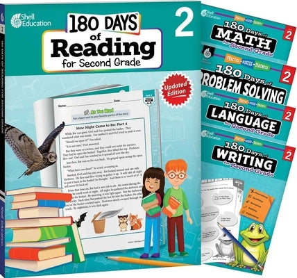 180 Days(tm) Reading, Math, Language, Writing, & Problem Solving for Grade 2: 5-Book Set: Practice, Assess, Diagnose by Multiple Authors