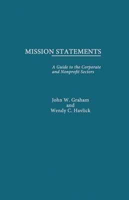 Mission Statements by Graham, John W.