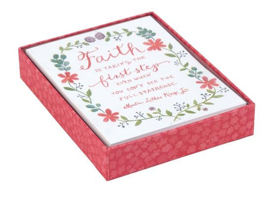 Faith, Love and Hope Luxe Notecards by Galison