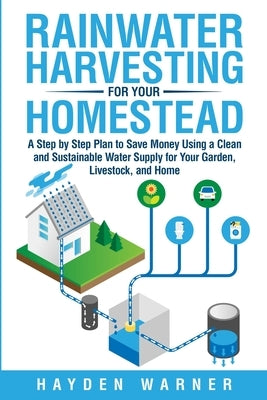 Rainwater Harvesting For Your Homestead: A Step by Step Plan to Save Money Using a Clean and Sustainable Water Supply for Your Garden, Livestock, and by Warner, Hayden