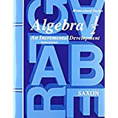 Saxon Algebra 1/2 Answer Key & Tests Third Edition by Saxon