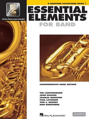 Essential Elements for Band - Eb Baritone Saxophone Book 1 with Eei [With CDROM and DVD ROM] by Hal Leonard Corp