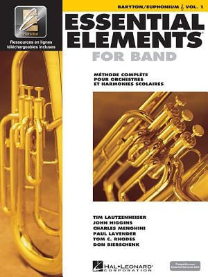 Essential Elements for Band Avec Eei: Vol. 1 - Baryton/Euphonium (Treble Clef) by Hal Leonard Corp