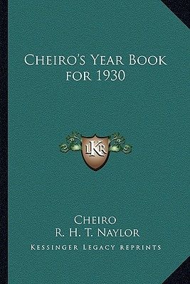 Cheiro's Year Book for 1930 by Cheiro