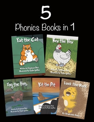 5 Phonics Books in 1: Short Vowel Sounds by Gallion, Taylor