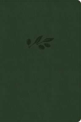 CSB Giant Print Reference Bible, Digital Study Edition, Olive Leathertouch by Csb Bibles by Holman