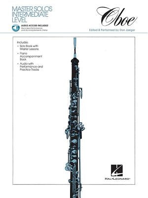 Master Solos: Intermediate Level - Oboe: Book/Online Audio [With CD Audio] by Hal Leonard Corp