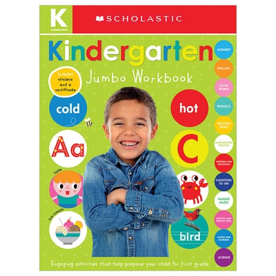 Kindergarten Jumbo Workbook: Scholastic Early Learners (Jumbo Workbook) by Scholastic