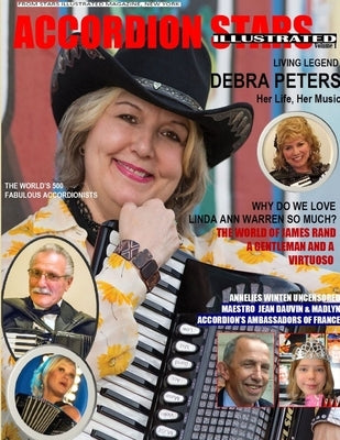 Accordion Stars Illustrated Magazine-Book. Black & White. Vol.1, March 2019 by Times Square Press, Wj News Agency