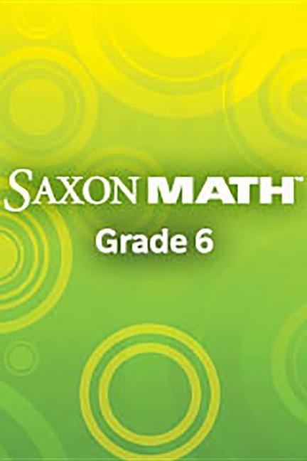 Assessments Grade 6 by Saxpub