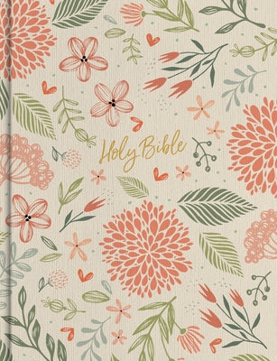 CSB Notetaking Bible, Expanded Reference Edition, Floral Cloth Over Board by Csb Bibles by Holman