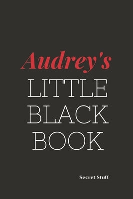 Audrey's Little Black Book: Audrey's Little Black Book by Jenkinson, Graeme