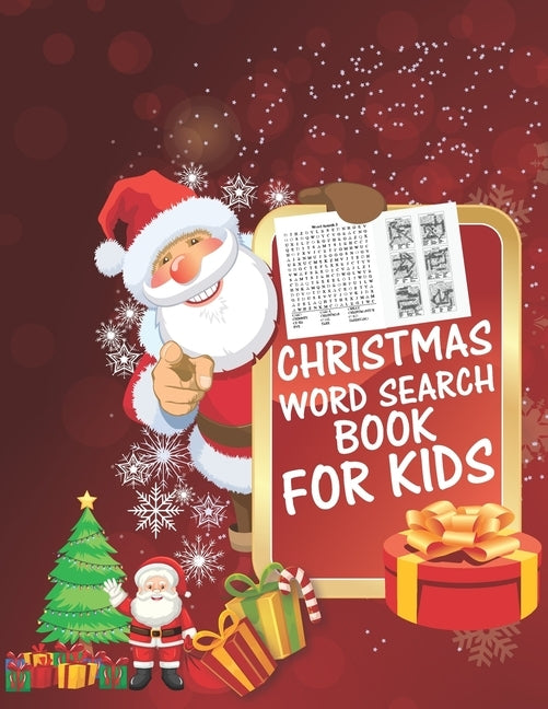 Christmas Word Search Book For Kids: 30 Easy Large Print Word Find Puzzles for Kids: Jumbo Word Search Puzzle Book (8.5"x11") with Fun Themes! (Word S by Coloring Book, Cute Kids