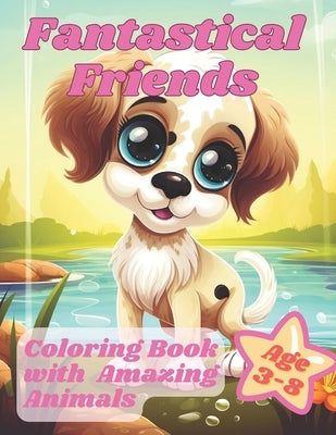 Fantastical Friends: Coloring Book with Amazing Animals: Coloring Journey with Little Animals by Krajewski, Bartosz