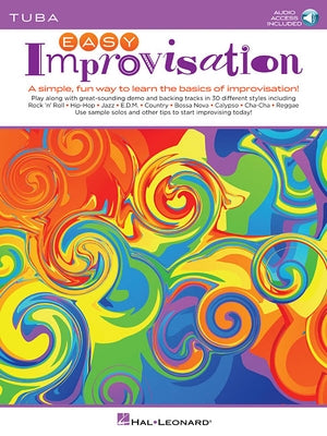 Easy Improvisation: For Tuba by Hal Leonard Corp