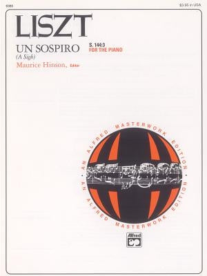 Un Sospiro, S. 144:3 (from Trois Études de Concert): Sheet by Liszt, Franz