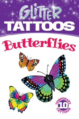 Glitter Tattoos Butterflies [With Tattoos] by Sovak, Jan