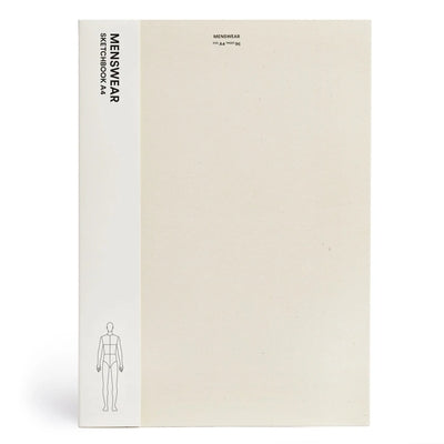 Fashionary Menswear Sketchbook A4 by Fashionary