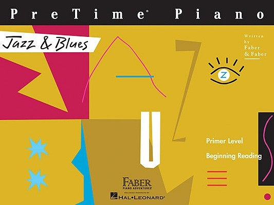 Pretime Piano Jazz & Blues: Primer Level by Faber, Nancy