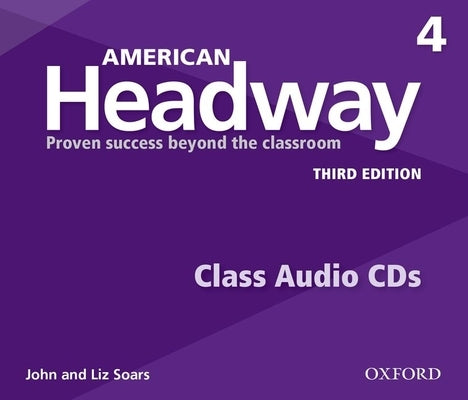 American Headway 3rd Edition 4 Class Audio CD 4 Discs by Soars